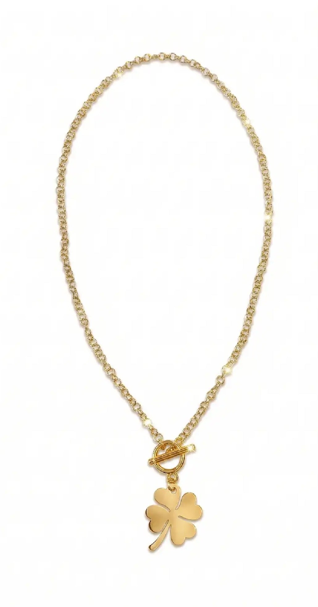 Clover Toggle Necklace